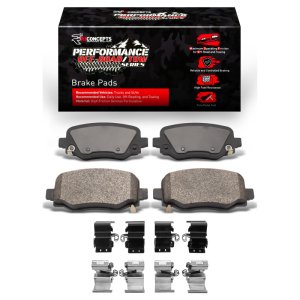 Chrysler 200 Brake Pads - Rear - R1 Concepts - Performance Off-Road/Tow - `14-`23